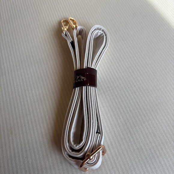 Montana West 2 Piece Handbag Set- Matching Tote Bag Purse/Satchel Cream & Brown - Picture 9 of 16